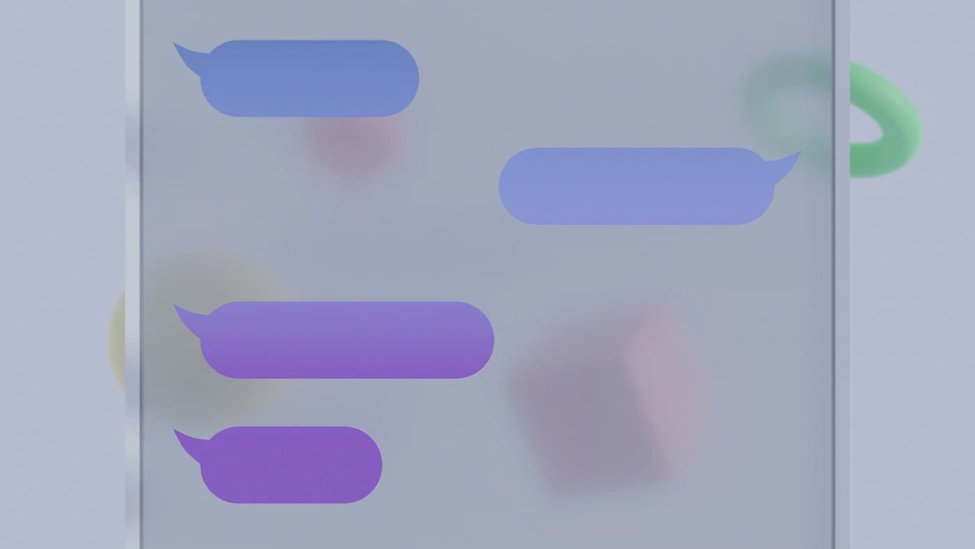 chat bubble illustration