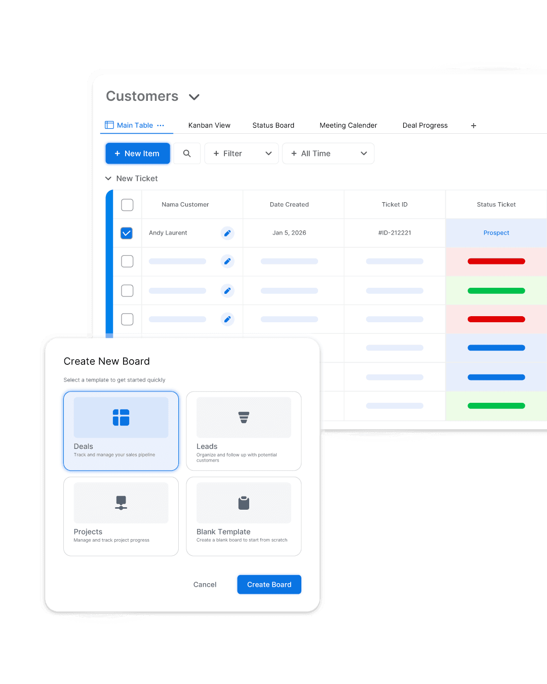 Manage Work with Boards