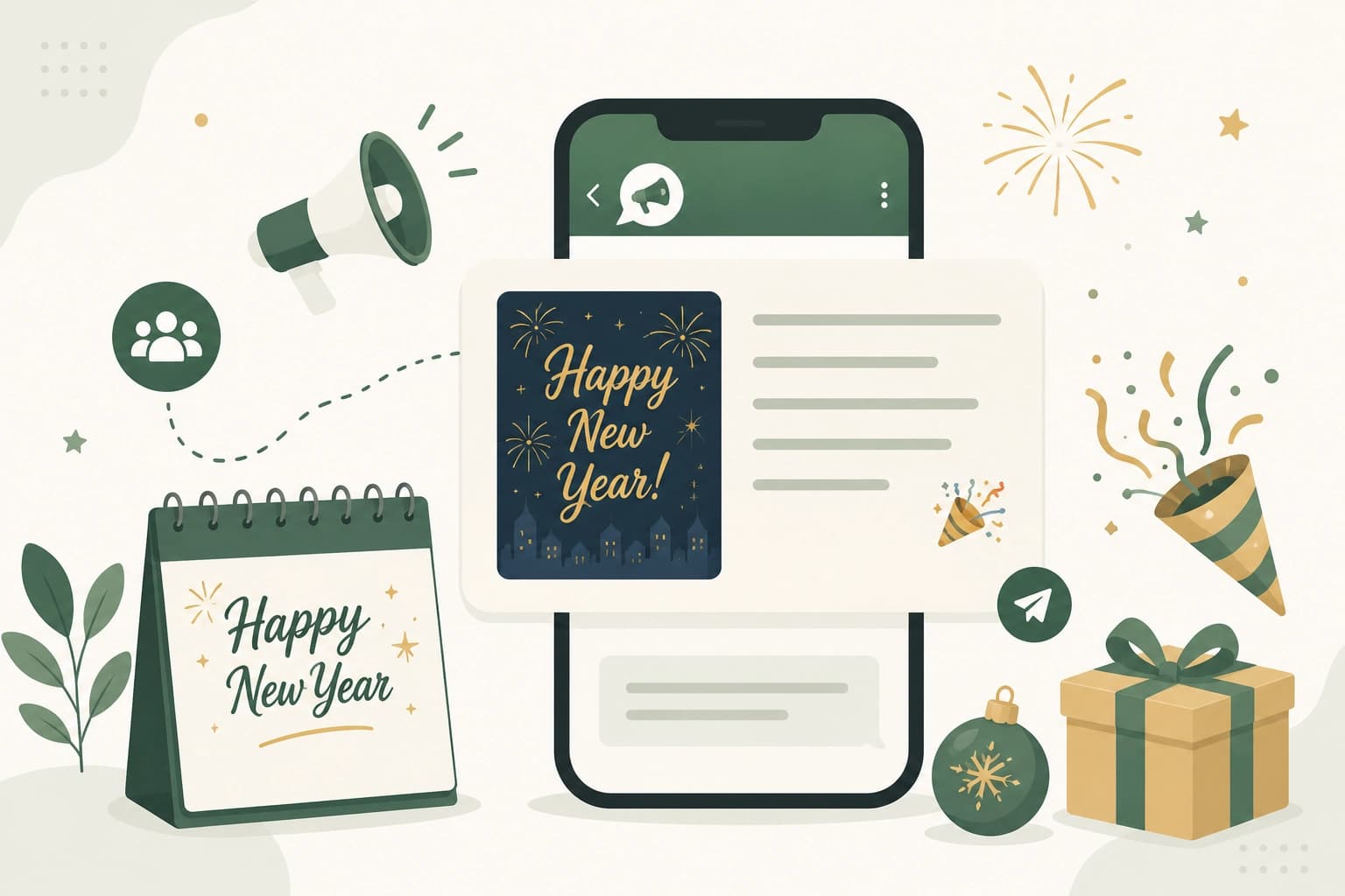 template tahun baru